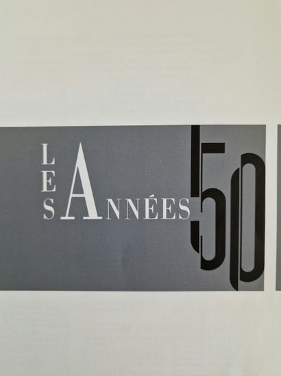 LES ANNEES 50, Exhibition catalog, Centre...