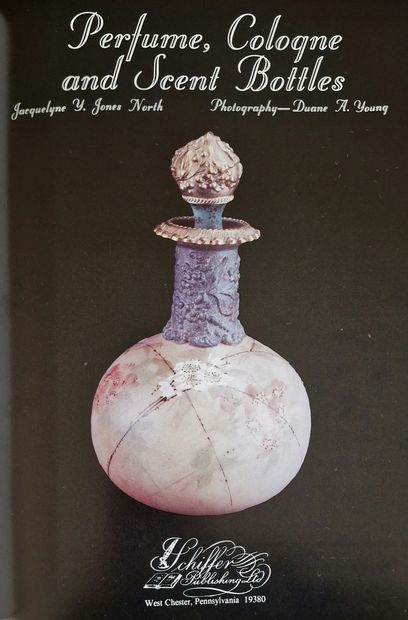 3 BOOKS ON PERFUME BOTTLES:
- PERFUME, COLOGNE...