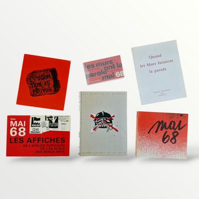 6 BOOKS ON THE POSTERS OF MAY 68 : 
- MAI...