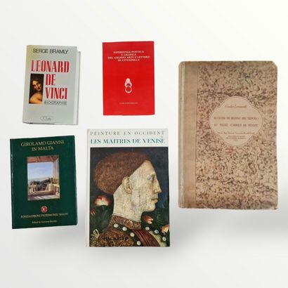 5 BOOKS ON THE HISTORY OF ITALIAN ART :
-...