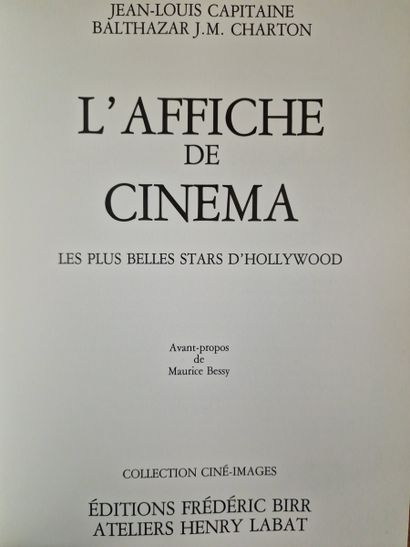 4 BOOKS ON THE FILMS AND POSTERS OF HOLLYWOOD...