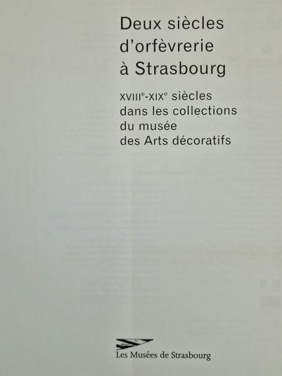 6 BOOKS ON GOLDSMITHING IN STRASBOURG AND...