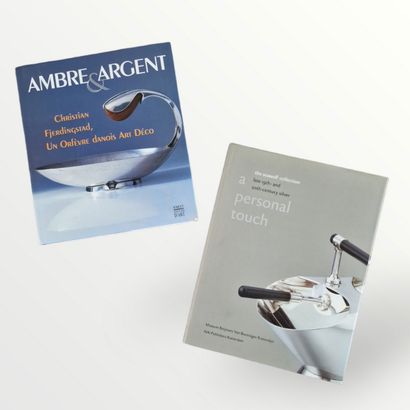 2 OUVRAGES SUR L'ORFEVRERIE ART DECO : 
-...