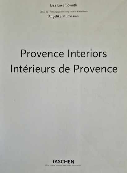 6 OUVRAGES SUR LES ARTS EN PROVENCE ET A...