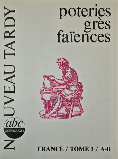 NEW TARDY, POTTERY, GRES, FAIENCES, (MALGRAS,...