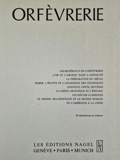 5 BOOKS ON GOLDSMITHING :
- SILVER ART AND...