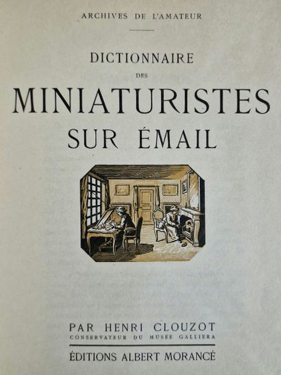 6 WORKS ON THE MINIATURE : 
- LA MINIATURE...