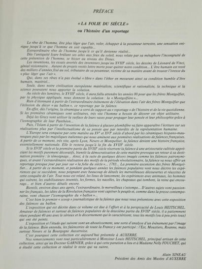 7 WORKS ON THE FAIENCE OF NEVERS AND PATRIOTIC...