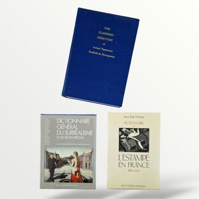 3 ART DICTIONARIES : 
- THE CLASSIFIED DIRECTORY...