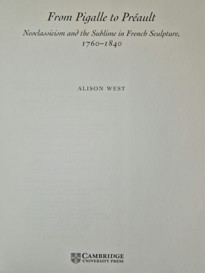 2 BOOKS ON SCULPTURE :
- L'UNIVERS DES BRONZES...