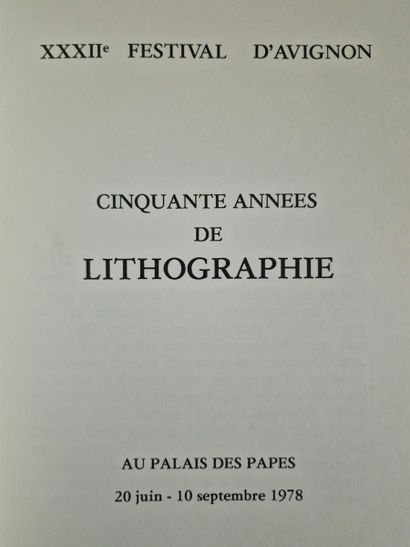 5 BOOKS ON POSTERS AND LITHOGRAPHS:
- L'AFFICHE,...