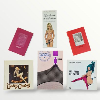 6 BOOKS ABOUT EROTICA AND PIN-UPS : 
- L'IMAGE...