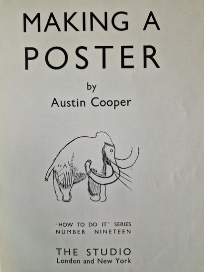 5 BOOKS ON POSTERS AND LITHOGRAPHS:
- L'AFFICHE,...