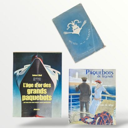 3 BOOKS ON LINERS AND THE NAVY:
- L'AGE D'OR...