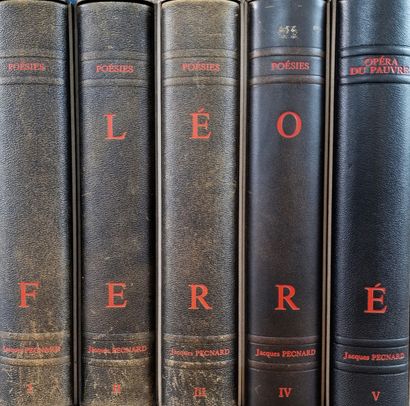 POESIES ET L'OPERA DU PAUVRE (FERRE, Léo...