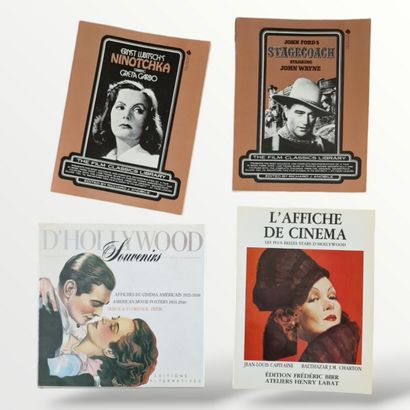 4 BOOKS ON THE FILMS AND POSTERS OF HOLLYWOOD...