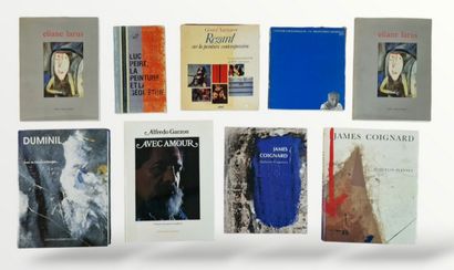 9 BOOKS ON CONTEMPORARY PAINTING :
- REGARD...