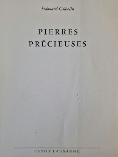 7 OUVRAGES DE GEMMOLOGIE : 
- LES PIERRES...