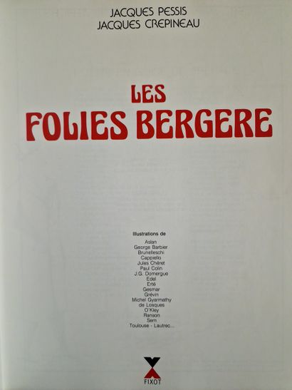 10 BOOKS ON THE PERFORMING ARTS : 
- LE FABULEUX...