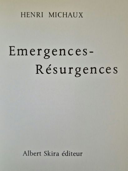4 WORKS :
- PRESENCE, (CHAIX, Yves), Copy...