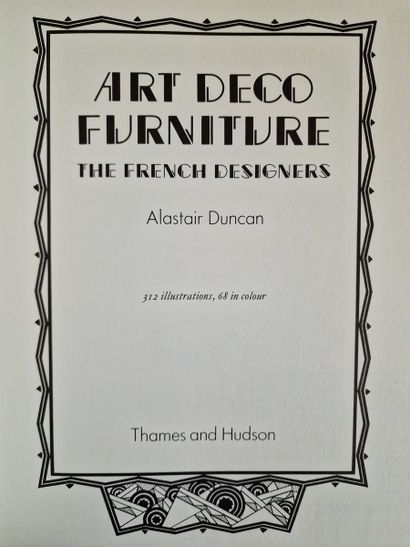 5 OUVRAGES SUR L’ART DECO :
- ART DECO, (ARWAS,...