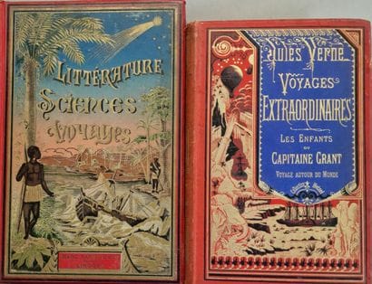 TWO WORKS :
- VERNE (Jules). 