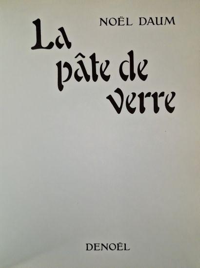 9 BOOKS ON GLASS :
- LE VERRE EN FRANCE d'Emile...
