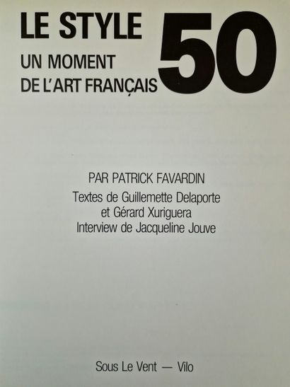 6 OUVRAGES SUR LES ARTS DECORATIFS DES ANNEES...