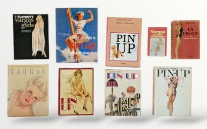 9 BOOKS ON PIN-UPS : 
- THE GOLDEN AGE OF...