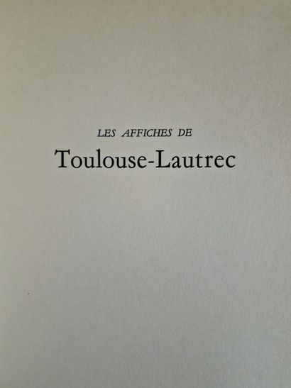LES AFFICHES DE TOULOUSE-LAUTREC, (JULIEN,...