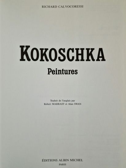 8 BOOKS ON MODERN ART : 
- KOKOSCHKA Peintures,...