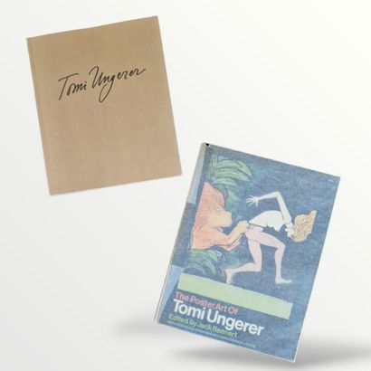 2 BOOKS ON TOMI UNGERER : 
- THE POSTER ART...