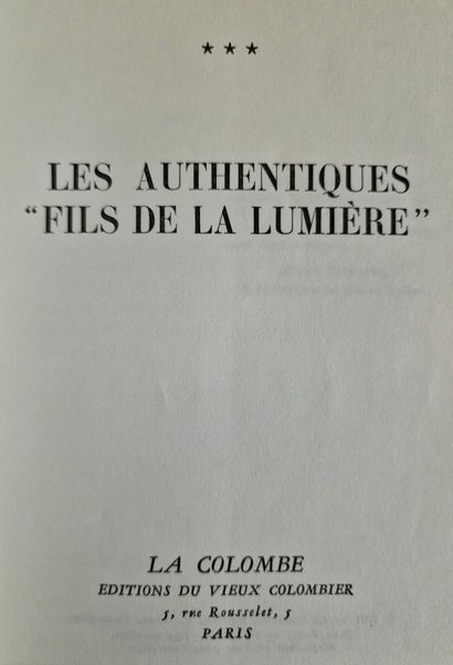 8 BOOKS ON FREEMASONRY : 
- LES MYSTERES...