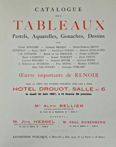 17 CATALOGS OF PUBLIC AUCTIONS :
- CHRISTOPHER...