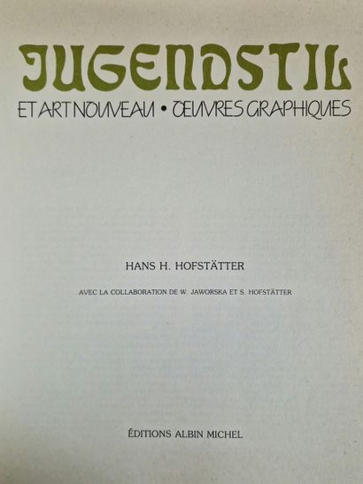 8 OUVRAGES SUR LE JUGENDSTIL ET L’ART DECO...