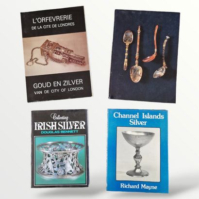 4 OUVRAGES SUR L'ORFEVRERIE :
- CHANNEL ISLANDS...