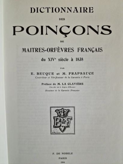 3 WORKS ON THE POINCONS : 
- DICTIONNAIRE...