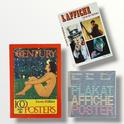 3 BOOKS ON THE HISTORY OF THE POSTER : 
-...