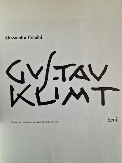 6 BOOKS ON ARTISTS AROUND 1900 : 
- GUSTAV...