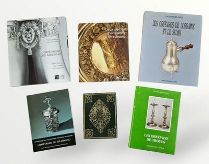 6 BOOKS ON GOLDSMITHING IN STRASBOURG AND...