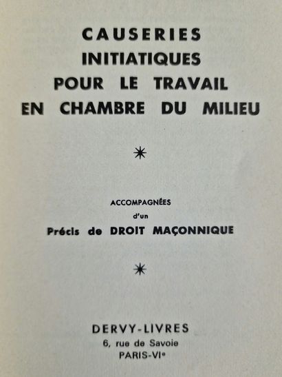 3 BOOKS AND A SERIES OF PUBLICATIONS ON FREEMASONRY:...