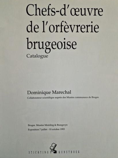 5 OUVRAGES SUR L'ORFEVRERIE BELGE :
- L’ORFEVRERIE...