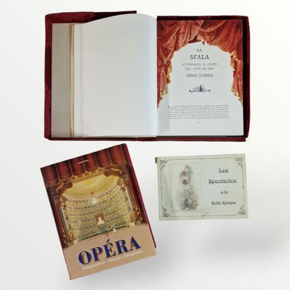 3 BOOKS ON OPERA AND PERFORMANCES :
- OPERA...