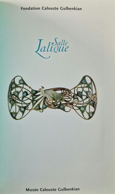 6 BOOKS ON GLASS :
- RENE LALIQUE Bijoux...