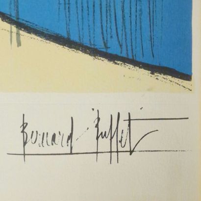 Bernard BUFFET (1929-1999)
Portrait de Marianne
LITHOGRAPHIE
Signée...