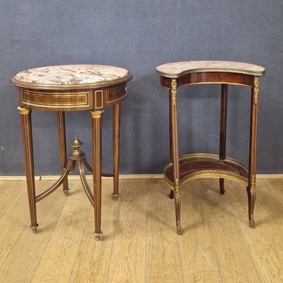 GUERIDON ET TABLE VOLANTE ROGNON de Style...