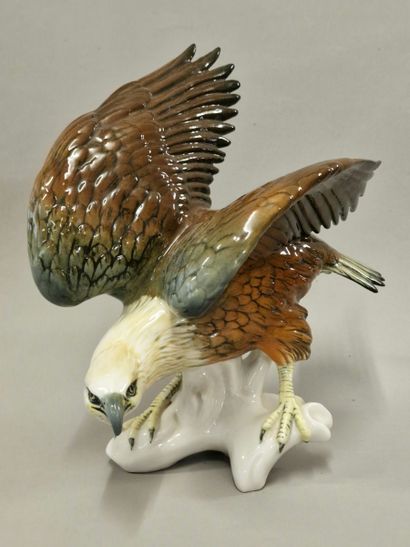 SAXE - MANUFACTURE KARL ENS - STATUETTE DE...