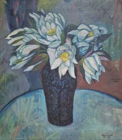 ECOLE DU XXEME SIECLE
Bouquet de fleurs
HUILE...