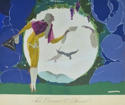 Umberto BRUNELLESCHI (1879-1949)
Le courrier...