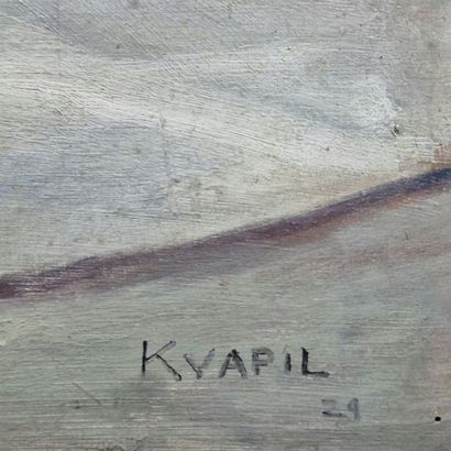 Charles KVAPIL (1884-1957)
Nature morte à...